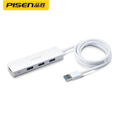 品胜PS304集线器USB3.0扩展器高速拓展分线器多用功能一拖四